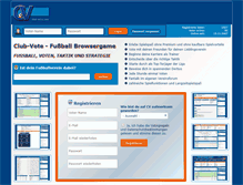 Tablet Screenshot of club-vote.com